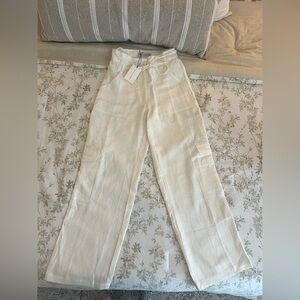 Faithfull The Brand Relais Pants in Eggshell | XS